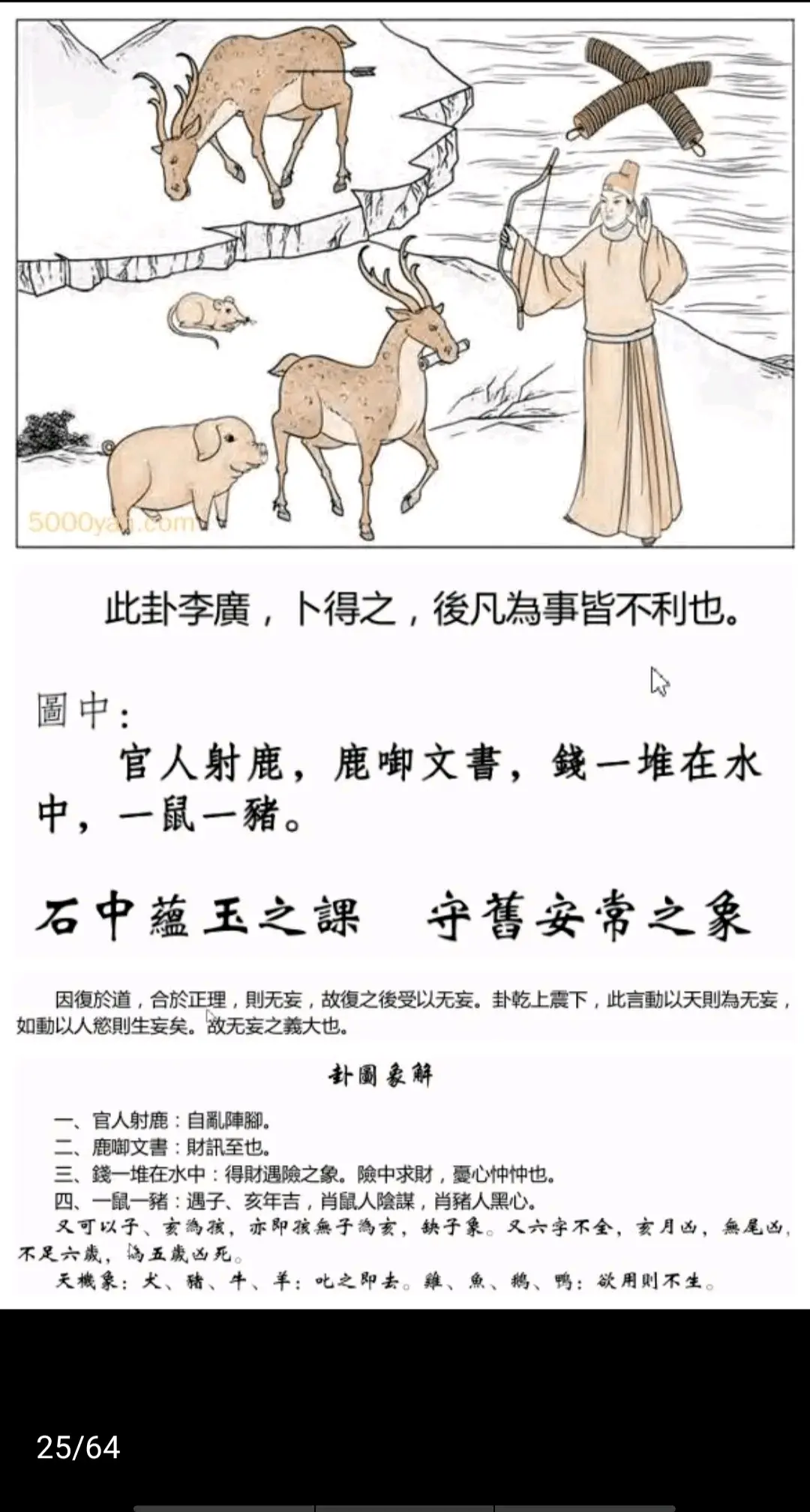 天雷无妄卦《断易天机》卦图